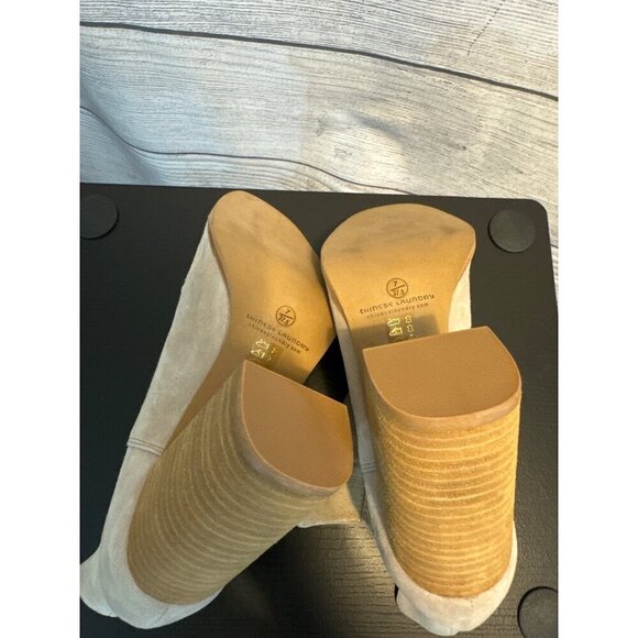 Kristin Cavallari Chinese Laundry Beige Peep-Toe Ankle Booties Size 7.5 - Picture 6 of 6